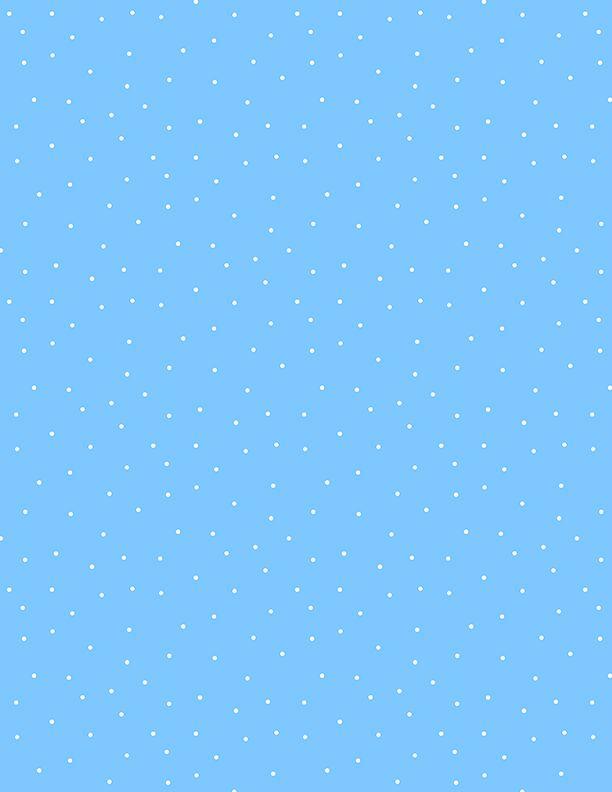 Essentials - Pindots by Wilmington Prints - Baby Blue/White 1817-39131-411
