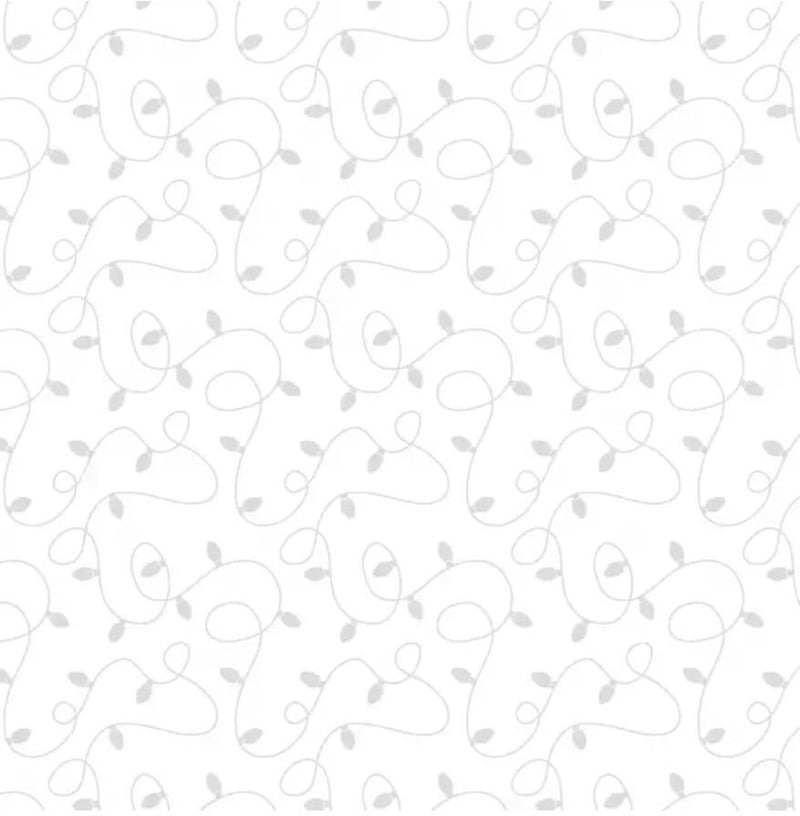 Essentials - Stocking Stuffers by Wilmington - Christmas Lights White 39170-100