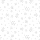 Essentials - Stocking Stuffers by Wilmington - Snowflakes on White 39169-100