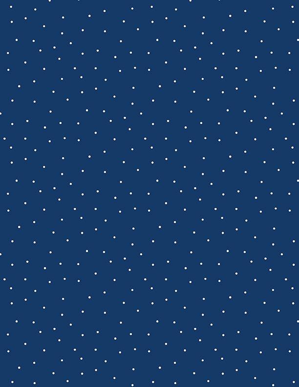 Essentials Pindots by Wilmington - Navy/White 39131-491