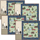 Evergreen Escape Placemats KIT - Makes 4 Placemats 14" x 18"  (Incl Binding)