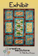 Exhibit Quilt Pattern by Villa Rosa Designs (51" x 60") VRDCS009