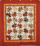 Fall Leaves Fall Quilt PIECED TOP 65" x 74" (binding included)