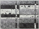 Farm to Table - SAMPLE - FINISHED - 4 Placemats - Quilted & Bound - 15.5" x 19"