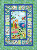 Fences - Zoo Crew Quilt KIT - 53.5" x 71.5" - includes binding