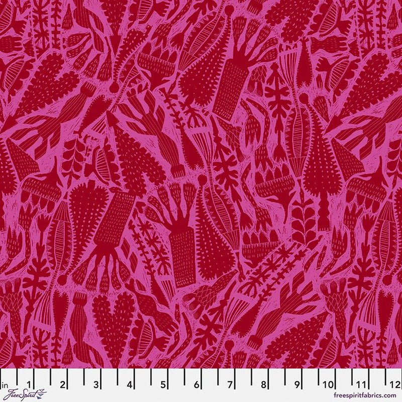 Find the Birds by Freespirit - Cuore Raspberry PWES007.RASPBERRY