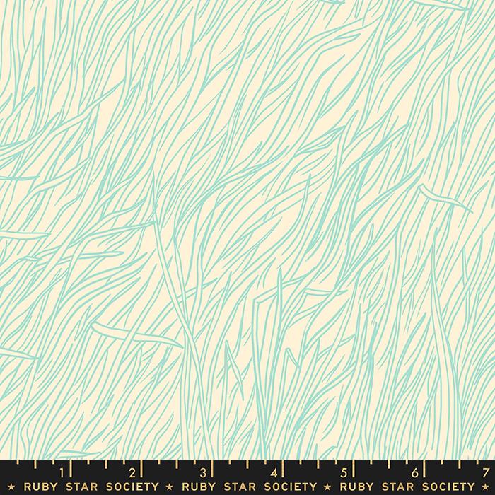 Firefly by Ruby Star Society for Moda - Grass on Cream 2074-11