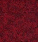 Fit For A Queen - 108" x 2.8 m by Quilters Choice RI9016/F-8 Willow Flannel Burgundy