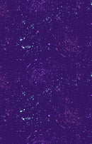 Floral Party - Wilmington Prints - 3051-40767-663 Purple Splatter
