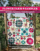 Flower Farm Sampler BOOK - 18 blocks & 7 Quilts (88 pgs)