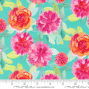 Flower Patches for Moda - Robins Egg Floral 521823-18