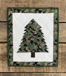 Folded Christmas Tree - SAMPLE - FINISHED 12.5" x 14.5"