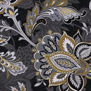 Footstool Wideback 108" by Benartex - Charcoal 17014W-12