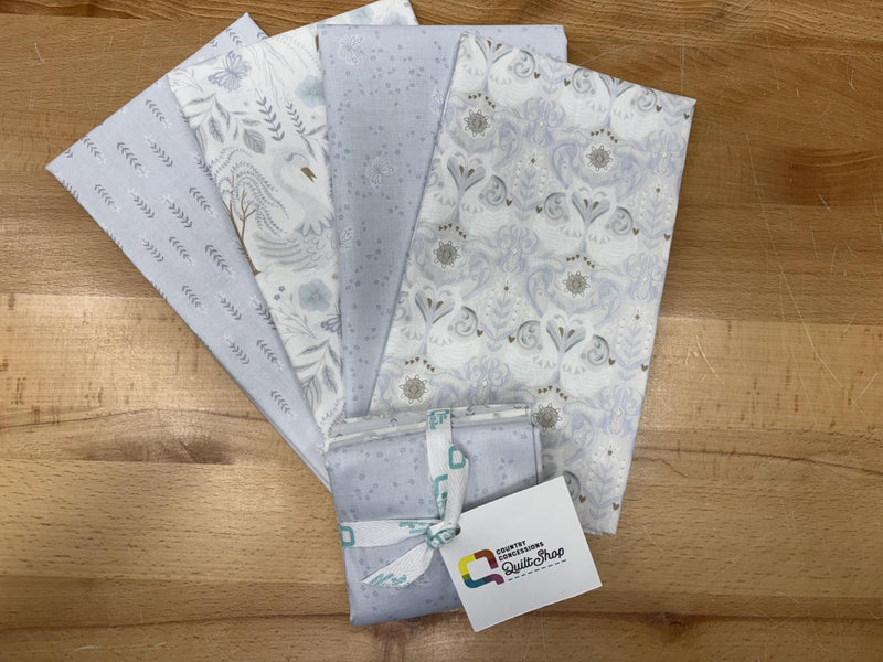 Forever Neutral 2 (4pc) FQ Bundle - (approx 20" x 22")