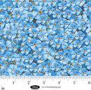 Forget Me Not - Blank Quilting - Blue Floral 4281-75