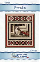Framed In Quilt PATTERN by Bound to be Quilting (58" x 67") BTBQ345