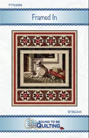 Framed In Quilt PATTERN by Bound to be Quilting (58" x 67") BTBQ345