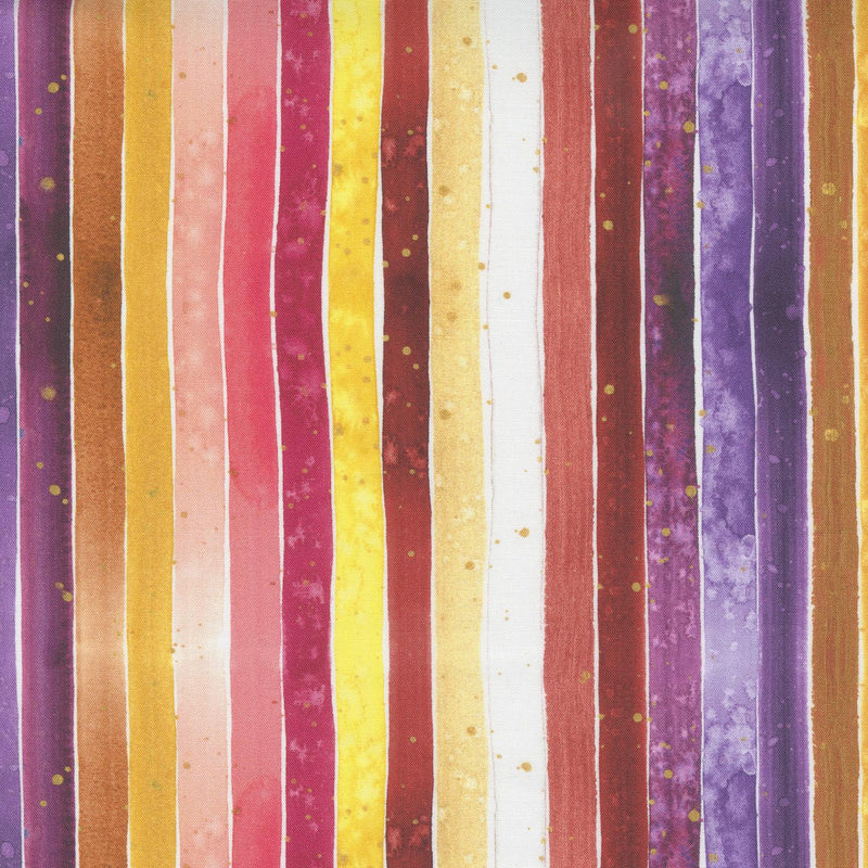 Fresh As A Daisy by Moda - Stripe Multi Dahlia 8498-12