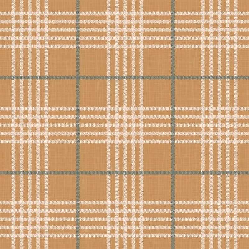 From Far and Wide by Moda - Plaid on Fig Tree Wheat 13226-13