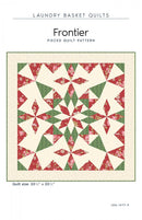 Frontier Quilt PATTERN by Laundry Basket Quilts (33.5" x 33.5")