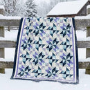 Frozen Fog Quilt KIT - 55.5" x 67.5" includes binding