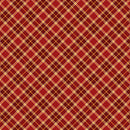 Gather With A Grateful Heart - Timeless Treasures - Bias Plaid CD3522-Cranberry