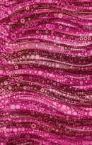 Gigi In The Garden by Camelot - Abstract Circles 16240105-03 Pink