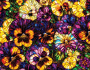 Gigi In The Garden by Camelot - Stained Glass Pansies 16240102-01