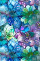 Gigi In The Garden by Camelot - Stained Glass Succulents 16240106-01