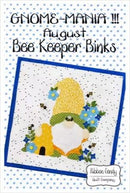 Gnome-Mania!!! PATTERN - August - Bee Keeper Binks - 12" x 12"