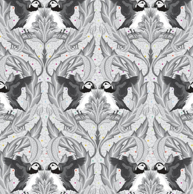 Graywork by Tula Pink - Huffin & Puffin PWTP260.WHISPER