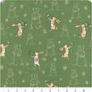 Guess How Much I Love You 2026 FLANNEL by Clothworks - Bunnies Forest Y4823-113
