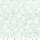 Guess How Much I Love You 2026 FLANNEL by Clothworks - Snowflakes Lt Teal Y4824-103