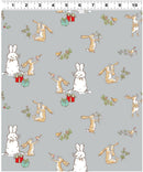 Guess How Much I Love You 2026 by Clothworks - Bunny Scenes - Light Gray Y4819-5