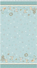 Guess How Much I Love You 2026 by Clothworks - Double Border Teal Y4818-104
