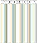Guess How Much I Love You 2026 by Clothworks - Stripe Teal Y4821-104