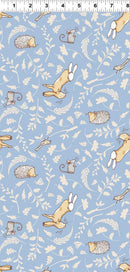 Guess How Much I Love You by Clothworks - Forest Friends Denim Y4245-88