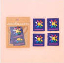"Handmade" Woven Label by Sarah Hearts - LP236 - 4 pc