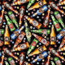 Happy Hour - Tossed Beers - Timeless Treasures - BEER-CD3922 Black