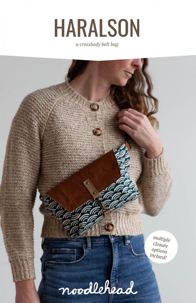 Haralson Belt Bag PATTERN by Noodlehead AG-552
