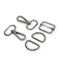 Hardware Kit - Strap Kit 1" Gunmetal - Emmaline Bags - EBKIT-510-GM