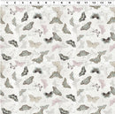 Harmony by Clothworks - Butterflies Pewter - Y4585-119