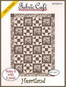 Heartland Quilt Pattern by Fabric Cafe 43" X 61" - 3 yard quilts - 091829-6