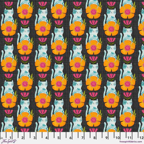 Here Kitty Kitty by FreeSpirit - Bossy Boots Blacki PWCD052-XBLACK