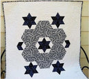 Hexagon Wreath & Stars by Debby Kratovil for Cut Loose Press - CLPDKR009