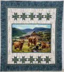 Highland Stars - SAMPLE - Pieced Top 64" x 76" incl binding