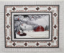 Holiday Focus Quilt Kit - 74" x 60" includes binding