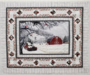 Holiday Focus Quilt SAMPLE PIECED TOP 74" x 60" incl binding