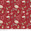 Holiday Spirit by Riley Blake - Christmas Toss Red CD17461