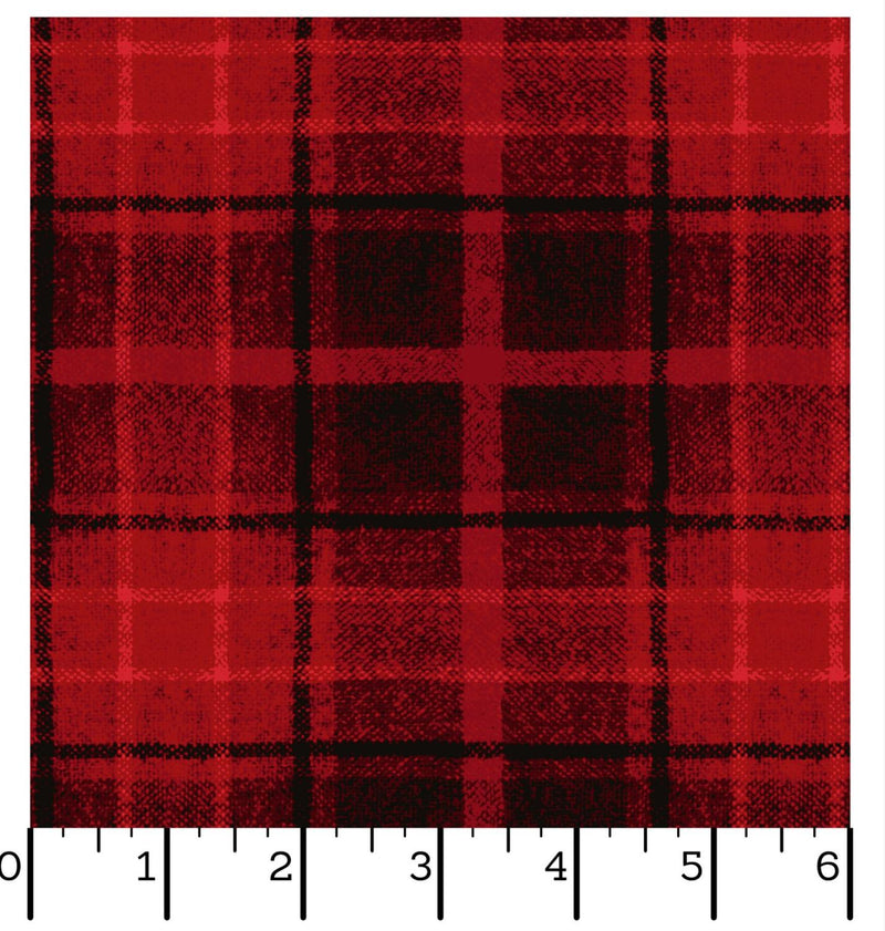 Holly Jolly - Maywood Flannel - Big Plaid Red MASF10896-R